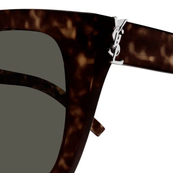 Saint Laurent | SL M143/F 002 | Women's Sunglasses | Color: Havana - Picture 2 of 8